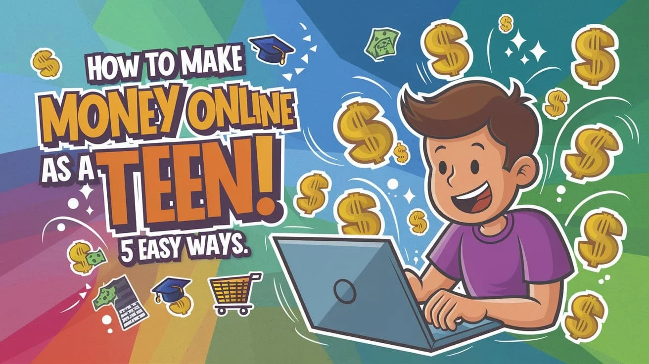 how to make money online as a teen